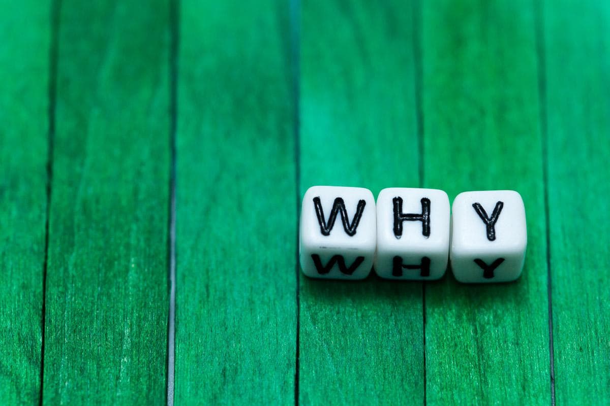 A Rather Odd Way to Say “Why”